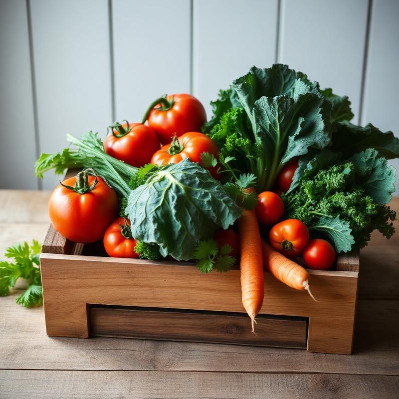 Seasonal veg box
